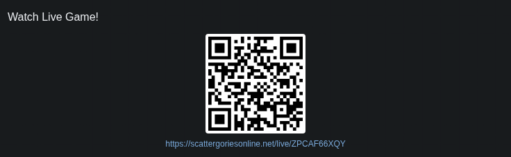 QR code for viewers